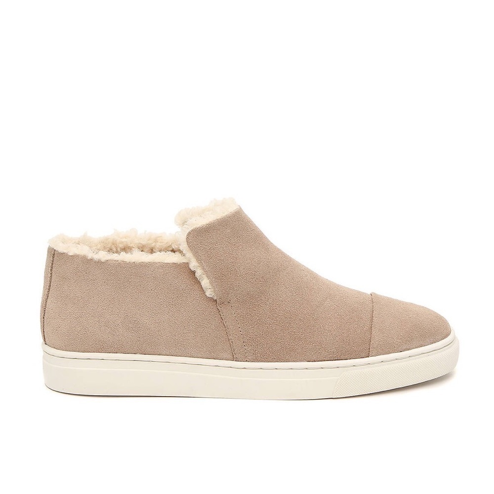Lucky Brand Faux Fur Lined Lyndyna Mid-Top Sneaker